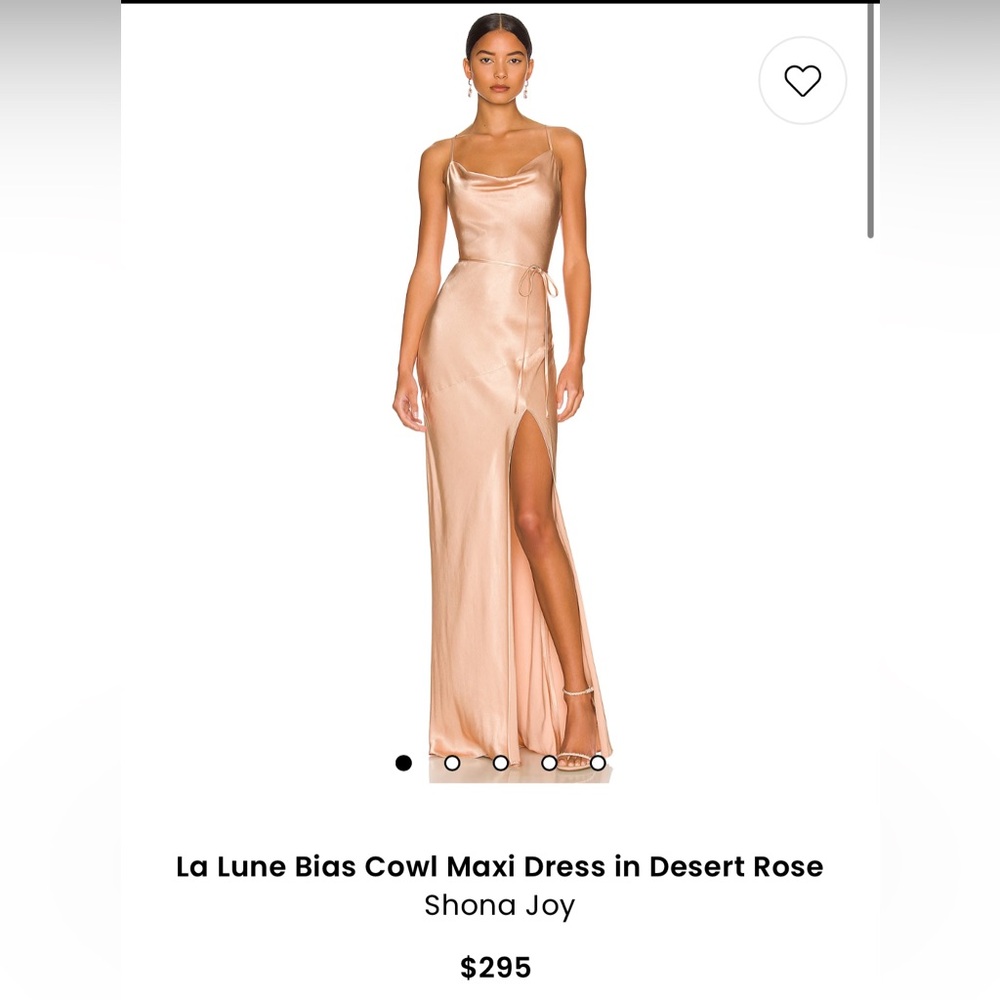 Shona Joy La Lune Dress in Desert Rose sz 8